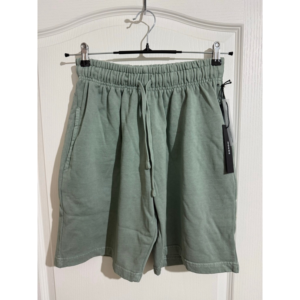 Men's HOURS XL Vintage Sage Cotton Athletic Shorts